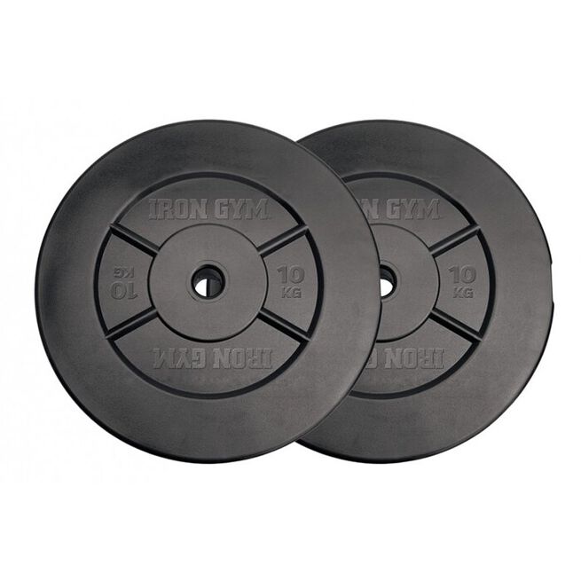 Vektskiver Pakke 20 kg 25 mm 2 x 10 kg