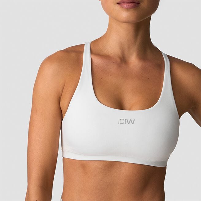 Smooth Seamless Sports-BH Hvit