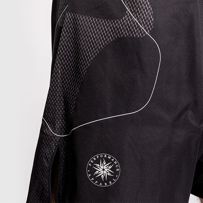 Nexus Fightshorts Svart Sølv