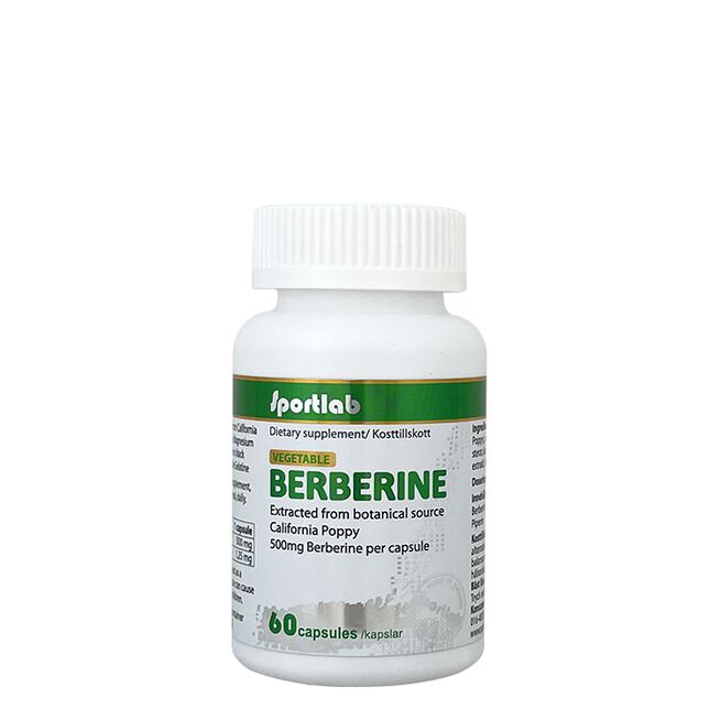 Berberine 60 kapsler