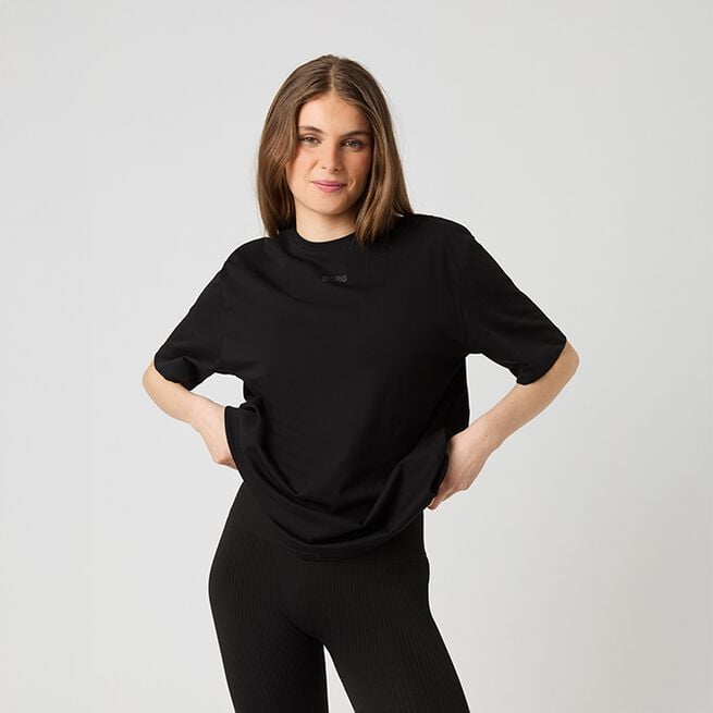 Oversized T-skjorte Svart