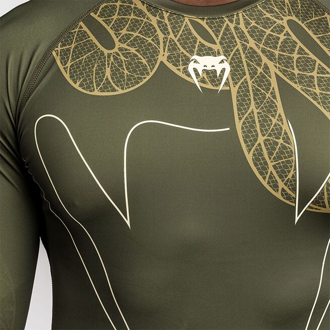 Serpenti Rashguard Lang Erme Khaki Bronse Ivory
