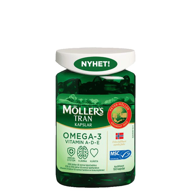 Omega-3 160 kapsler