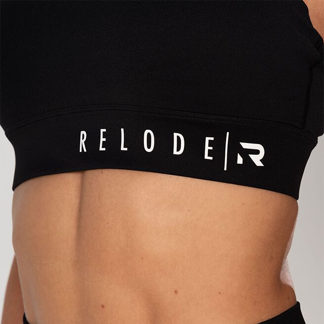 Relode Core Sports Bra, Black