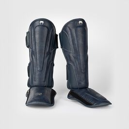 Venum Impact Evo Scales Shinguards Midnight Blue, L  Impact Evo Scales Leggbeskyttere Blå