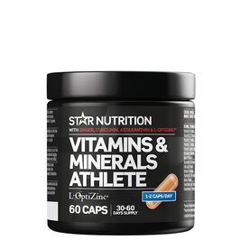 Star nutrition Vitamins & minerals athlete Ultimate Vitamins & Minerals Athlete 60 kapsler