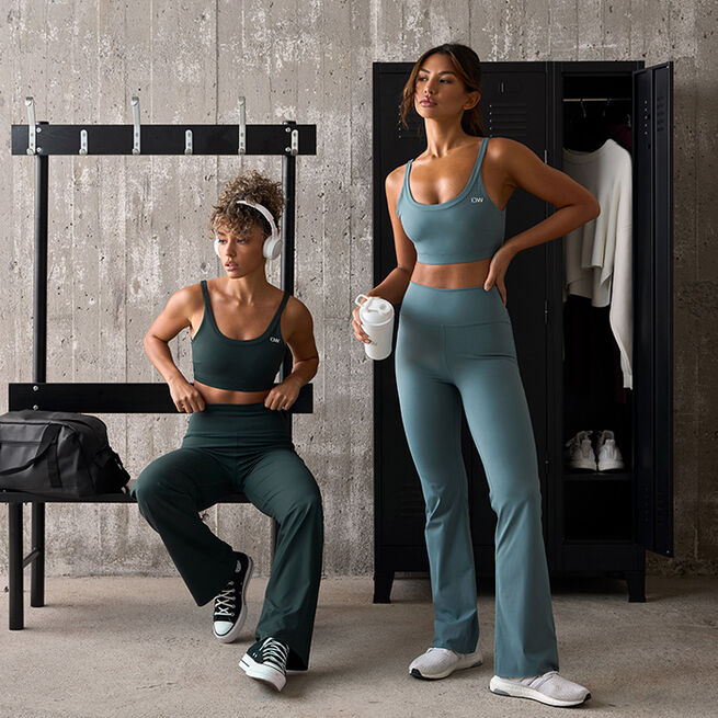 Nimble Sports Bra, Steel Blue
