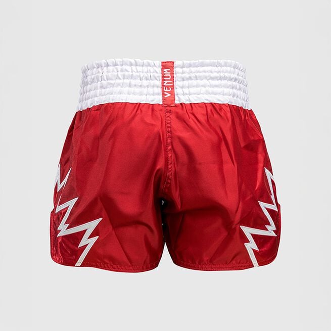Venum Inferno Muay Thai Shorts Red/White