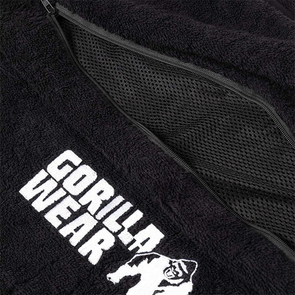 Gorilla Wear Zip Pocket Gymhåndkle, bilde 6 av 6