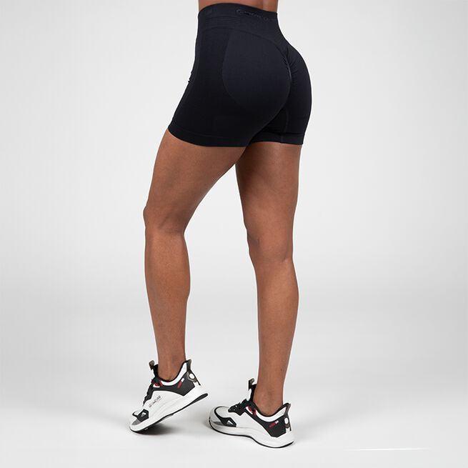 Whitney sømløse shorts svart