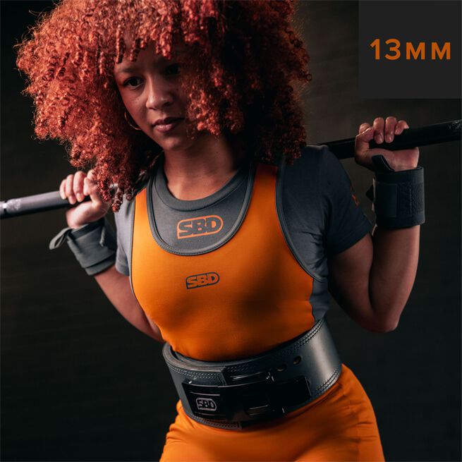 Forge 13 mm Powerlifting Belt Black/Grey