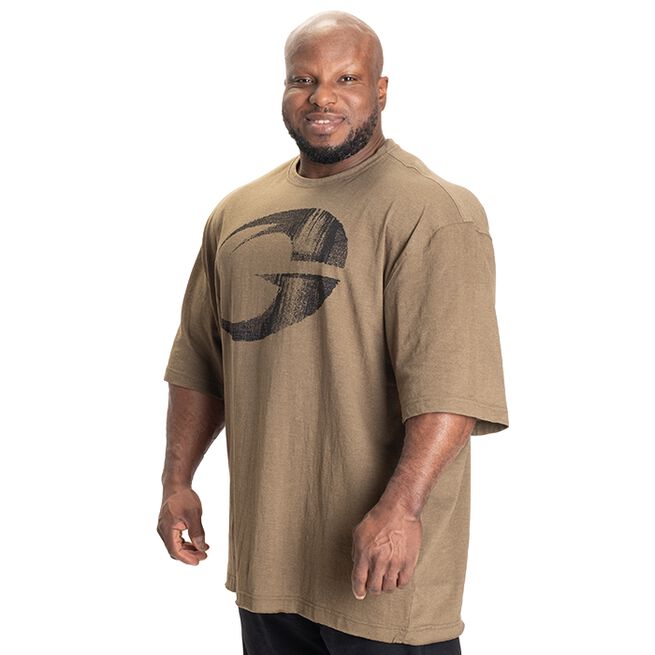 Pump Cover Iron Tee, Amy Green Melange