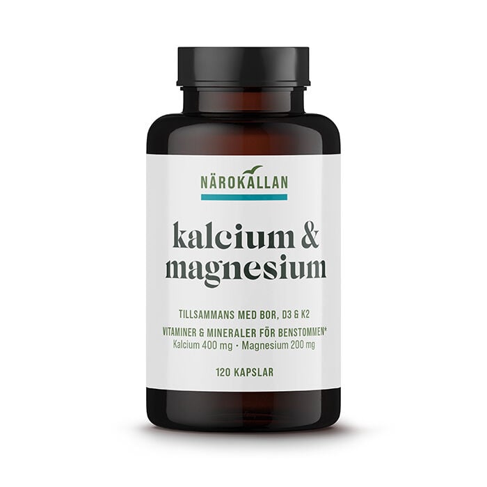 Kalcium & Magnesium 120 kapsler