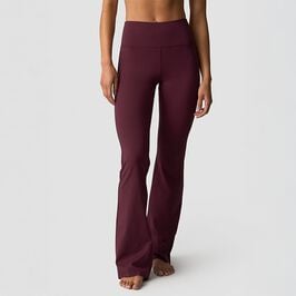 Nimble Flared Tights, Dark Mahogany, L  Nimble Flared Tights Mørkebrun