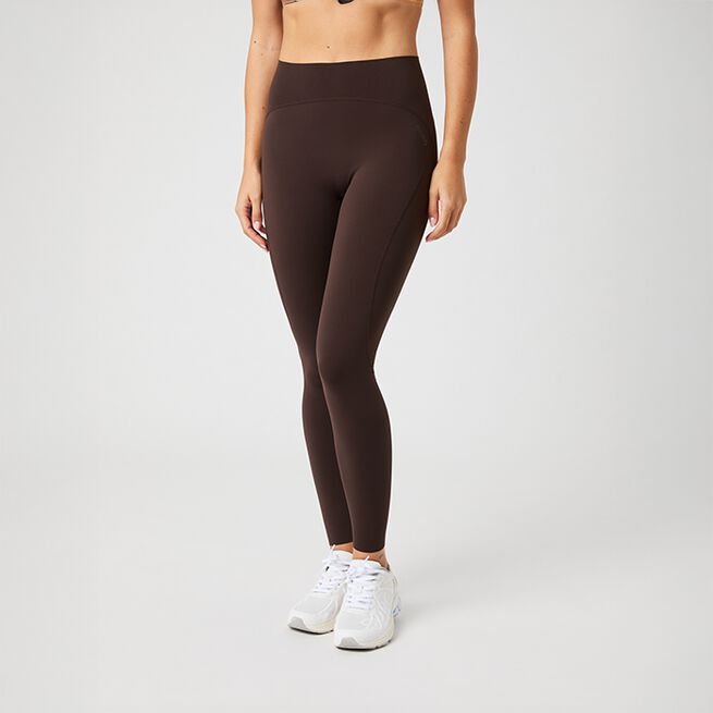 Sleek Treningstights Brun