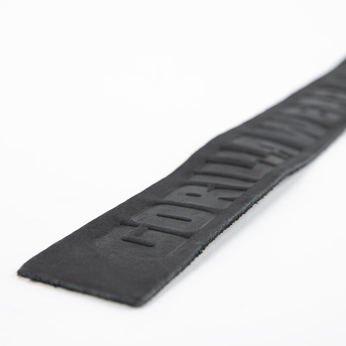 Lifting Straps L&aelig;r Svart