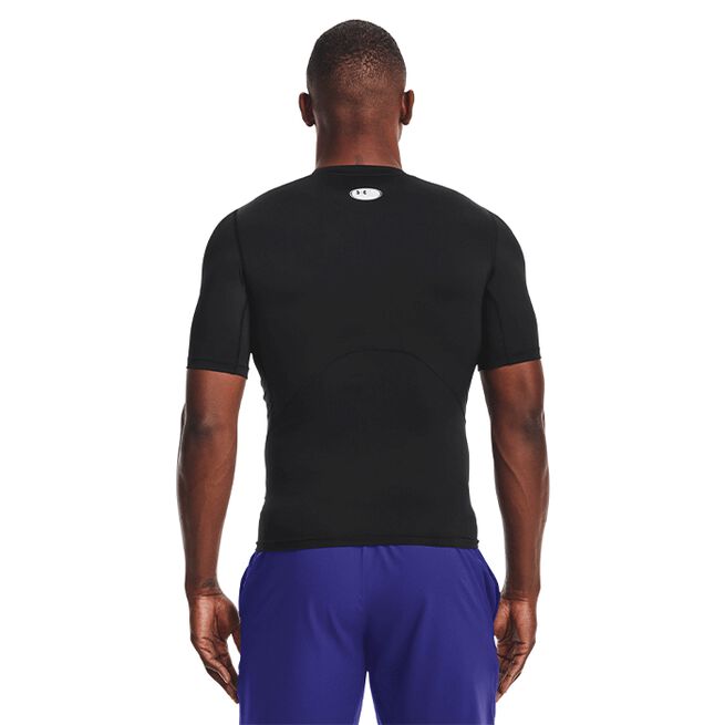 UA HG Armour Comp SS, Black