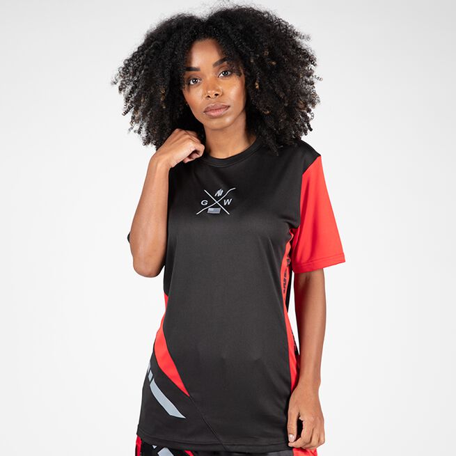Hornell T-Shirt, Black/Red