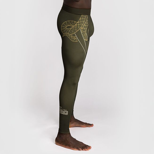 Serpenti Spats Khaki Bronse Ivory