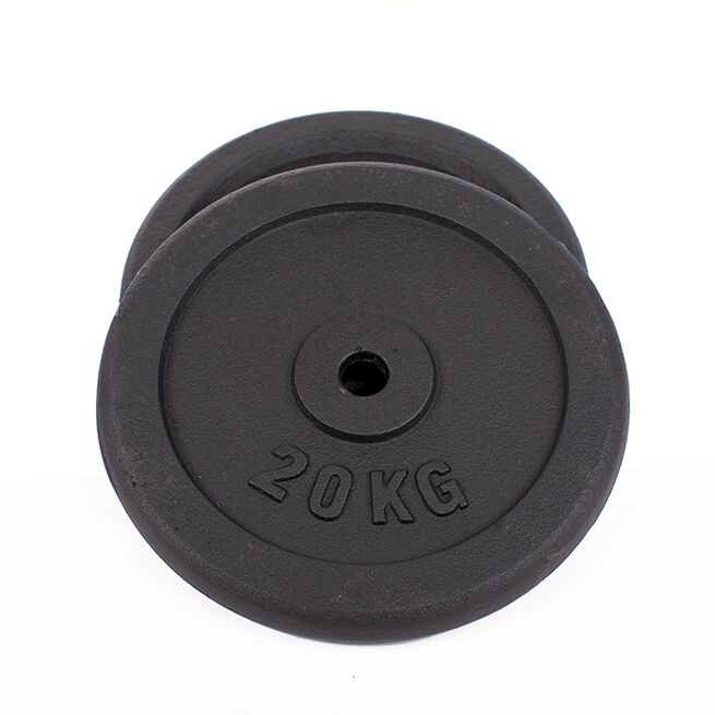 Vektskive 25 mm 0,5–20 kg