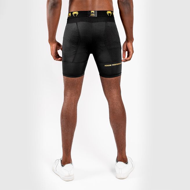 Venum G-Fit Compression Shorts, Black/Gold