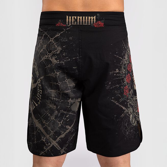 Santa Muerte 5.0 Fight Shorts Svart Gull