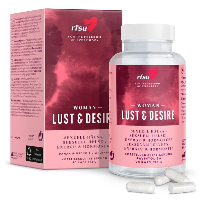 Lust & Desire Woman 90 kapsler