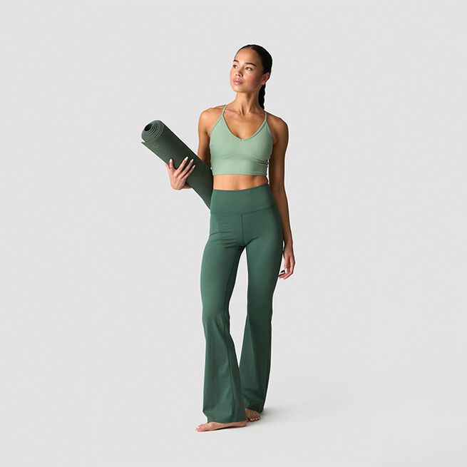 Nimble Flared Tights Grønn