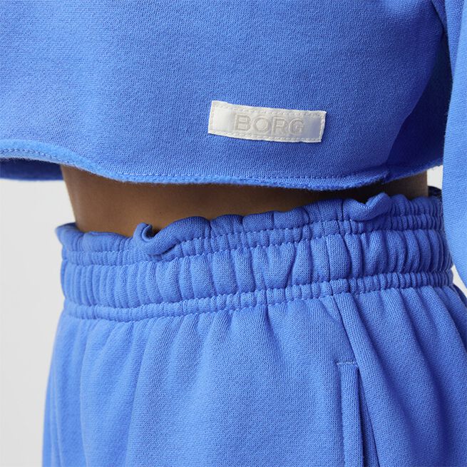 Studio Oversized Croppet Sweatshirt Marineblå