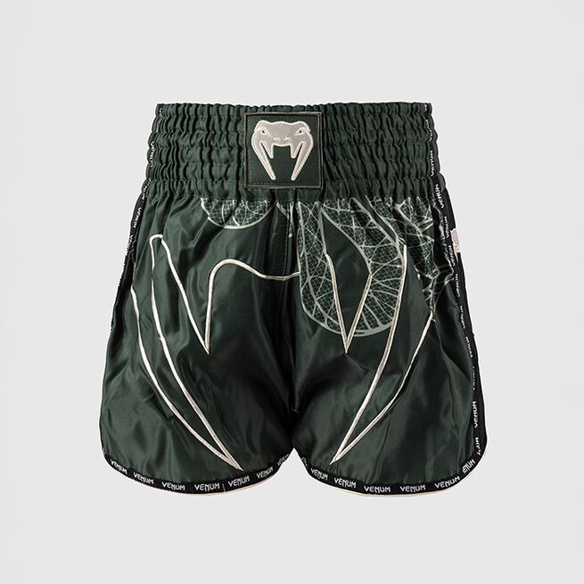 Serpenti Muay Thai-Shorts Khaki Bronse Ivory