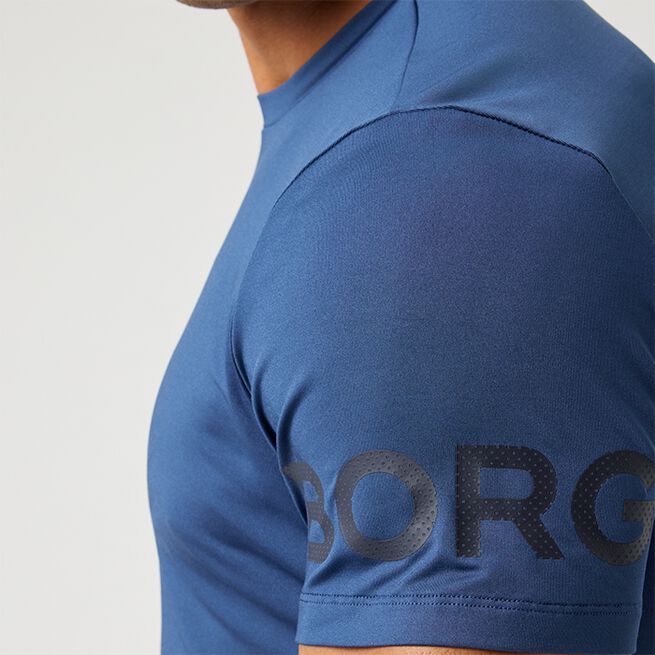 Borg T-shirt Blå