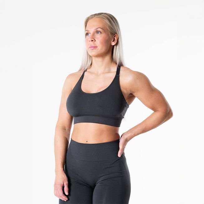 Prime Scrunch Sports-bh Mørkegrå