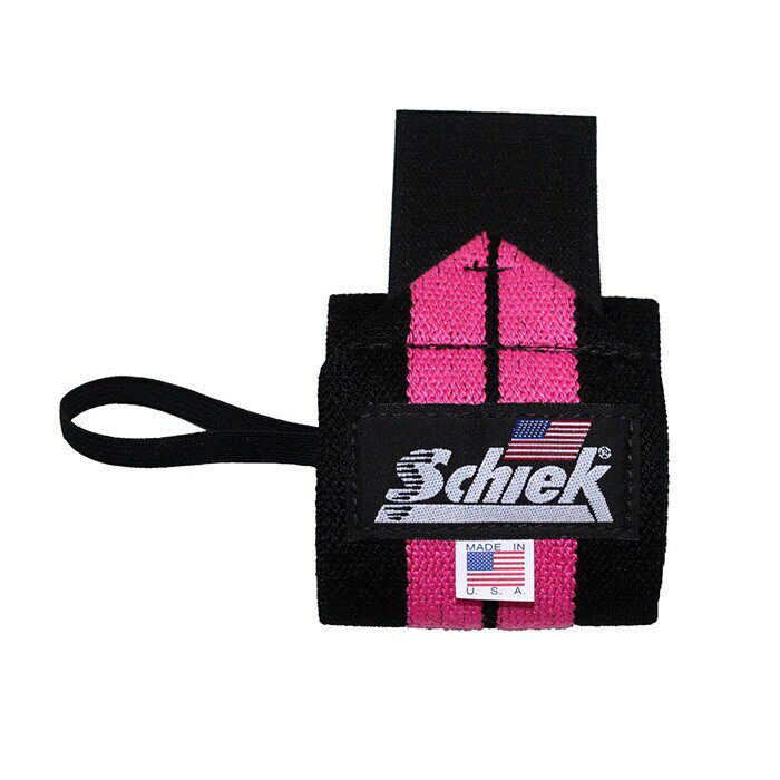 Heavy Duty Wrist Wraps 30 cm Rosa