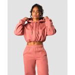 ICANIWILL Everyday Cropped Hoodie Wmn, Rust