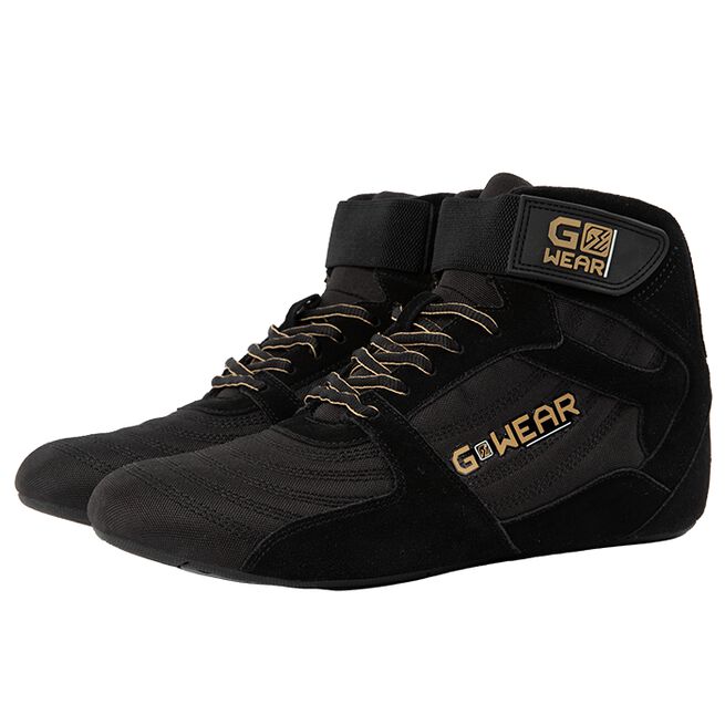 Pro High Tops, black/gold, 36 