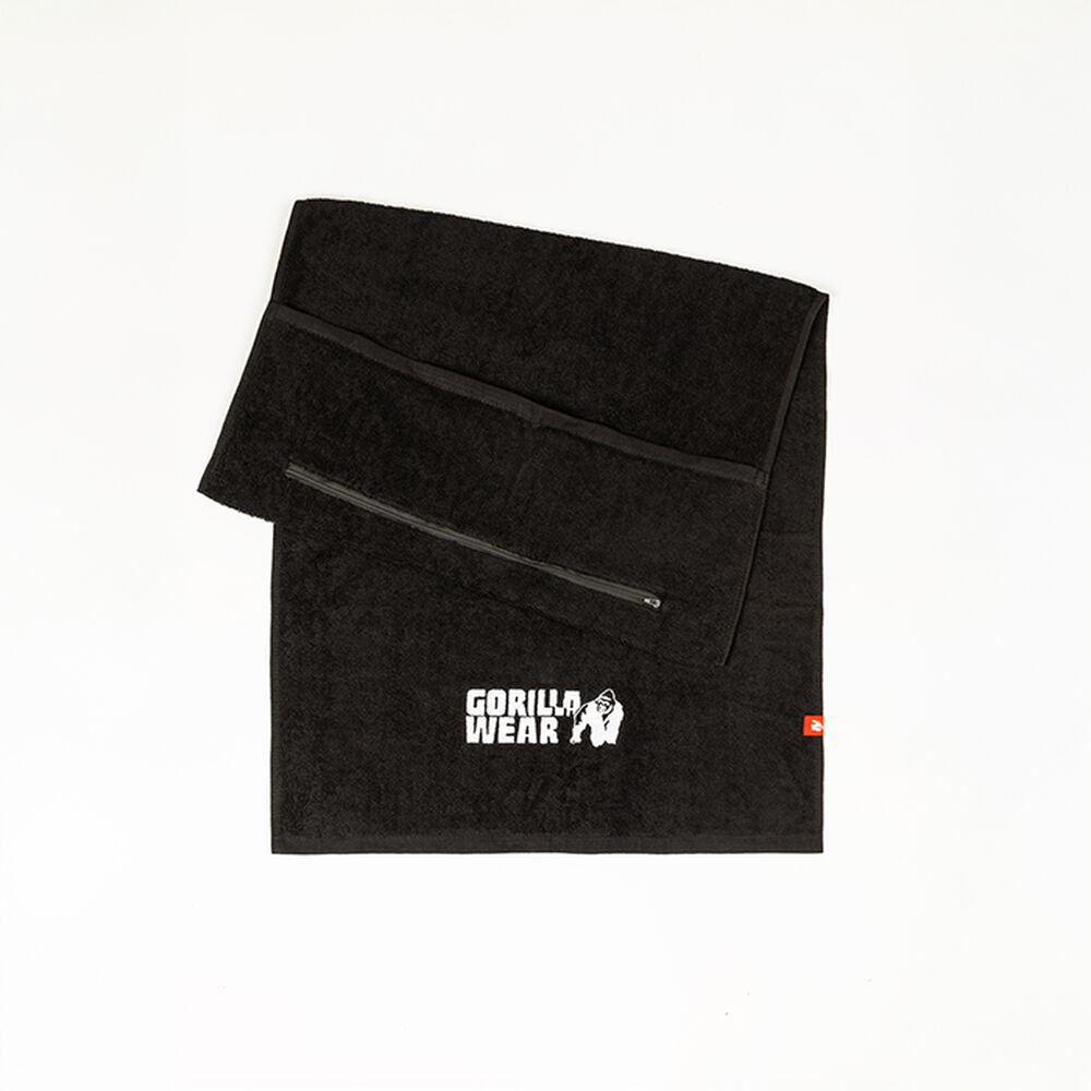 Gorilla Wear Zip Pocket Gymhåndkle, bilde 5 av 6