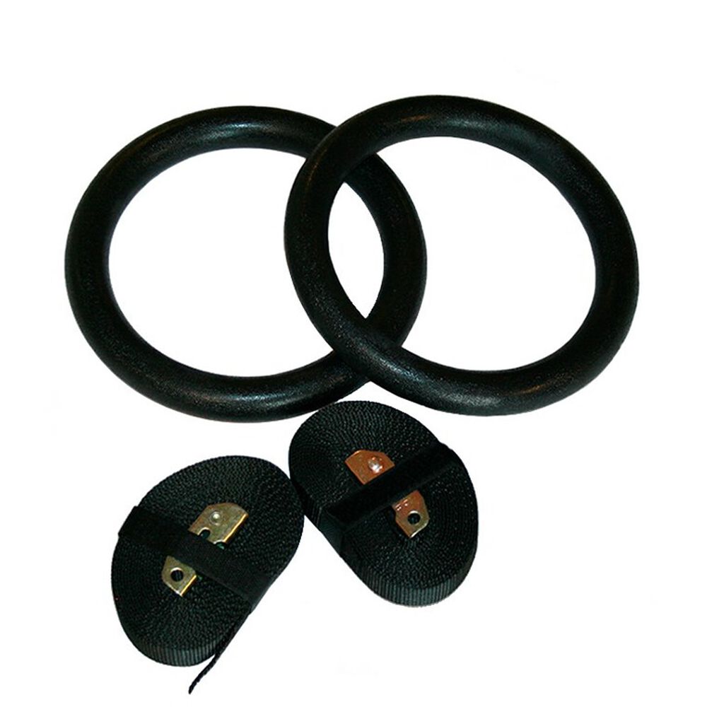 Titan LIFE Gym Rings svart, bilde 2 av 2