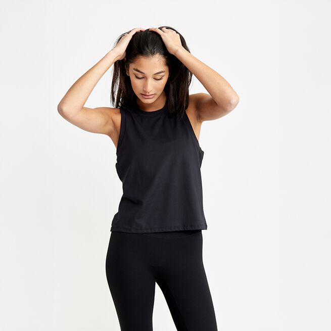Relaxed Treningssinglet Svart