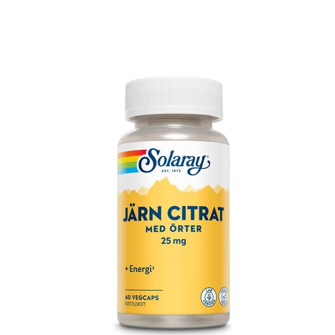 Jern Citrat 60 kapsler