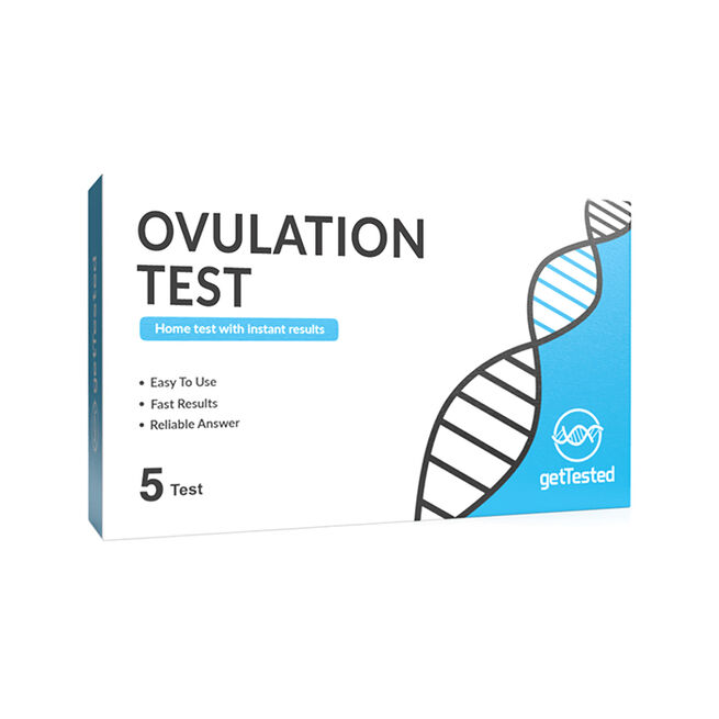 Eggløsningstest 5-pakning Hurtigtest