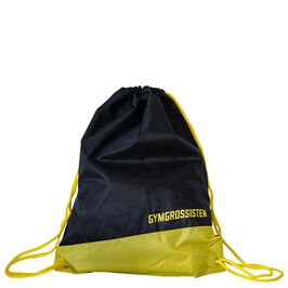 Gymgrossisten Stringbag, Black/Yellow  Gymgrossisten Gymbag Svart/Gul