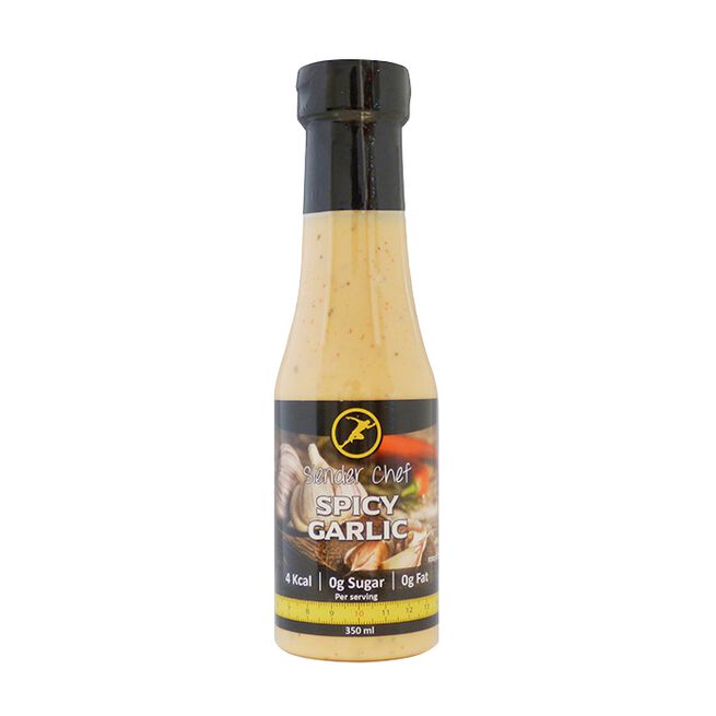 Slender Chef Lavkalorisaus 350 ml Spicy Garlic