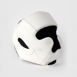 Venum Impact Evo Scales Headgear, Ivory  Impact Evo Scales Hjelm Hvit