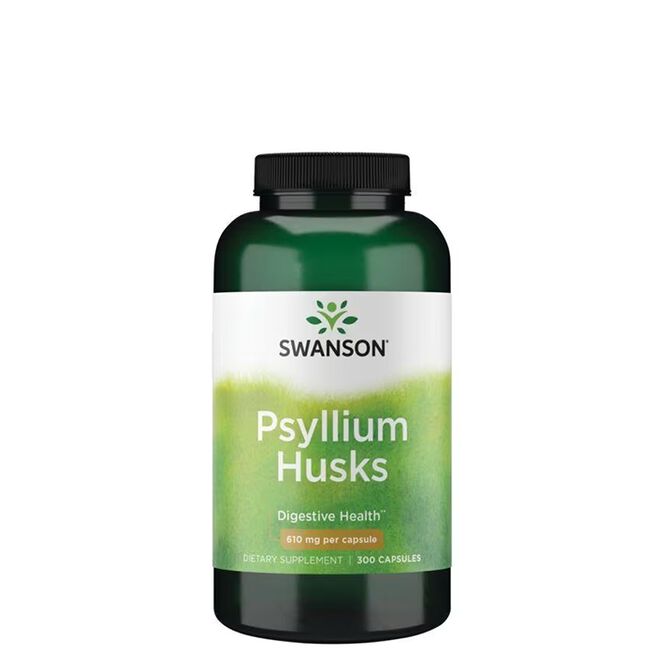Psyllium Husks 610 mg 300 kapsler