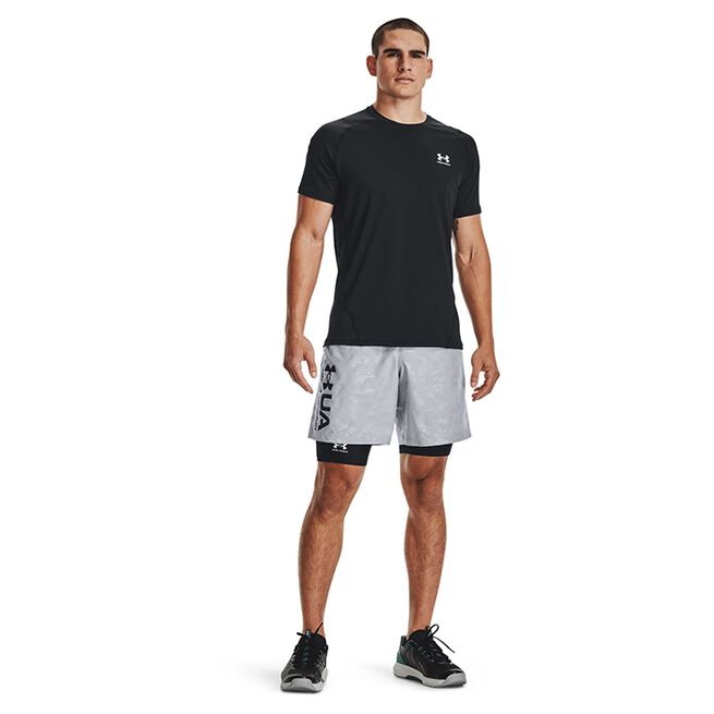 UA HG Armour Long Shorts, Black