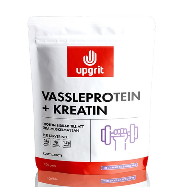 Myseprotein + Kreatin 1100 g Skogsbær
