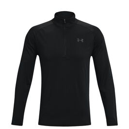 UA Tech 2.0 1/2 Zip, Black, S  Tech 2.0 1/2 Zip, Black