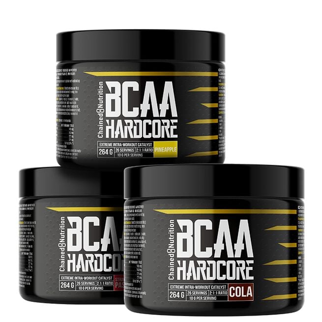 3 x BCAA hardcore 264 g