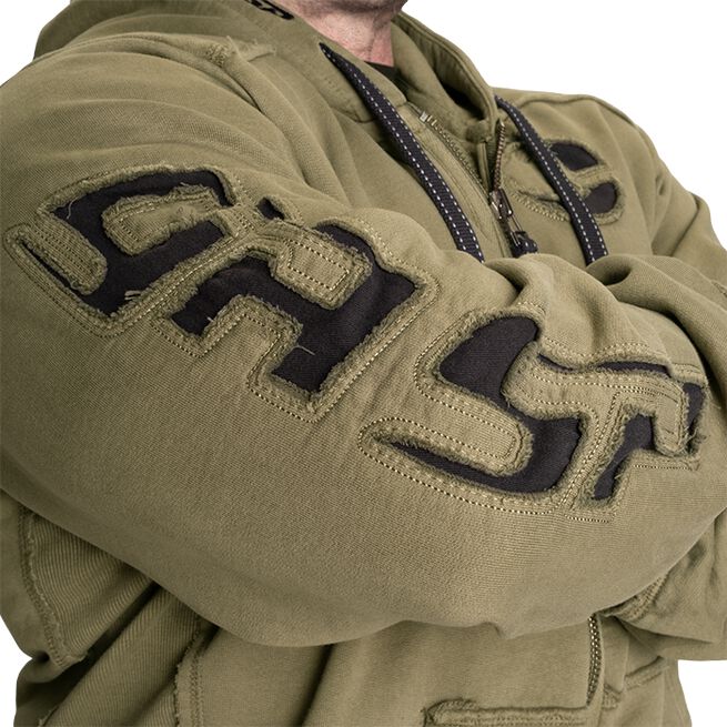 Pro Gym Hoodie Acid Wash Grønn