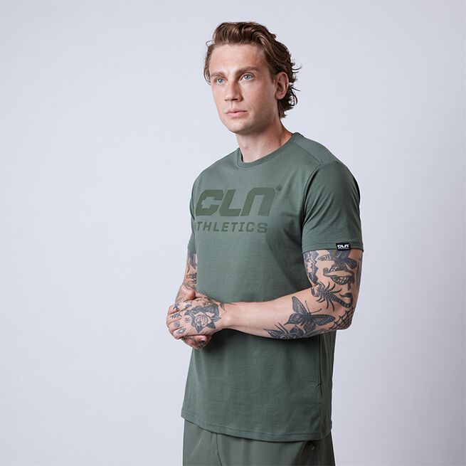 Promo T-shirt, Moss Green